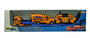 Truck met trailer wegenbouw_